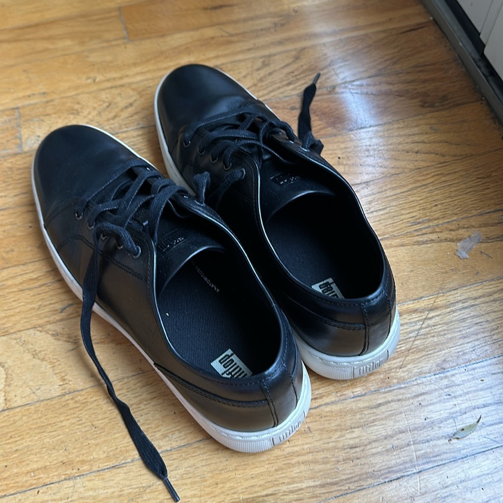 Fitflop Mens Black Sneakers, US Size 10 - Picture 2 of 3